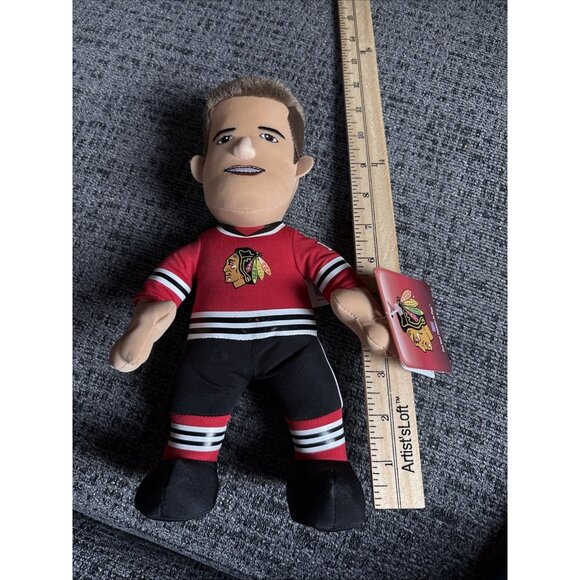 Bleacher Creatures Chicago Blackhawks NHL Plush Player #19 Jonathan Toews - Picture 8 of 8